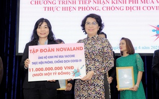 Chia sẻ gánh nặng cùng cộng đồng trước đại dịch Covid-19, Novaland chung tay góp sức