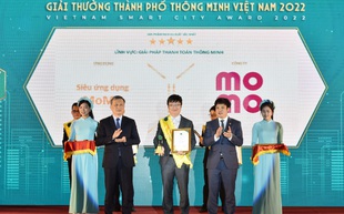 MoMo lần đầu được vinh danh tại Giải thưởng Thành phố thông minh Việt Nam 2022