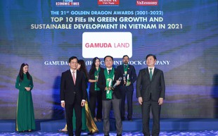 Gamuda Land được vinh danh tại lễ trao giải Rồng Vàng 2022