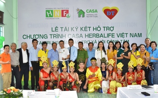 Herbalife Việt Nam gia hạn chương trình hợp tác với đối tác Casa