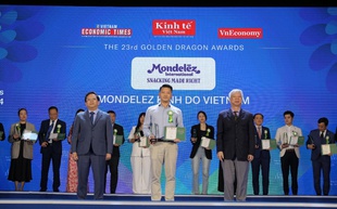 Mondelez Kinh Đô tiếp tục thuộc Top 50 doanh nghiệp có vốn đầu tư nước ngoài tiêu biểu tại Việt Nam