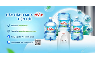La Vie công bố cách mua sản phẩm chính hãng trên các nền tảng số