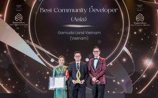Gamuda Land được vinh danh “Nhà phát triển cộng đồng xuất sắc châu Á”