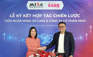 Ngân hàng số Cake by VPBank và MISA ký hợp tác chiến lược toàn diện