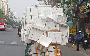 "Núi" xốp di động