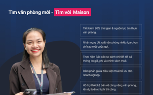 Maison Office ghi nhận xu hướng dịch chuyển văn phòng tại TPHCM