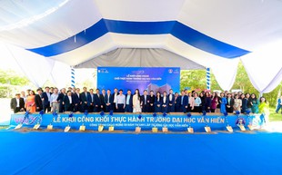 Trường Đại học Văn Hiến khởi công Khối Thực hành VHU30