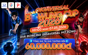 Gigaversal Bowling Cup 2026 chính thức khởi tranh tại Gigamall, tổng giải thưởng đến 60 triệu đồng