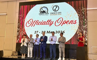 Khai mạc triển lãm quốc tế máy móc, thiết bị ngành Bê tông và Xi măng Việt Nam 2026