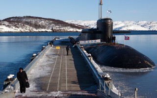 Nga bắn tên lửa liên lục địa từ tàu ngầm
