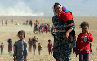 Làng thiểu số Yazidi ở phía Bắc Iraq bị IS tàn sát