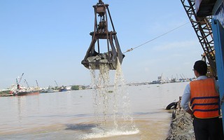 Sông Đồng Nai bị ngoạm sâu