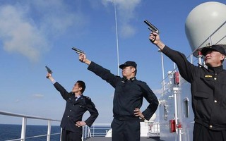Trung Quốc tập trận bắn đạn thật ở Vịnh Bắc Bộ