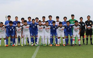 U19 Việt Nam thua đậm đội Sinh viên Nhật Bản