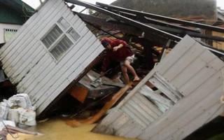 Bão dữ lại tàn phá Philippines