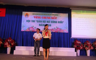 Cán bộ nữ công thi tài