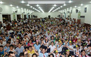 4.300 con CNVC-LĐ tham dự trại hè Thanh Đa