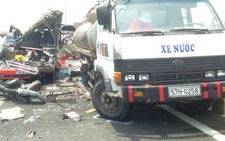 Vụ tai nạn trên đường cao tốc TP HCM - Trung Lương: Điều tra tài xế xe bồn