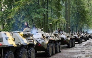 Ukraine triển khai quân sự chuẩn bị tập trận lớn