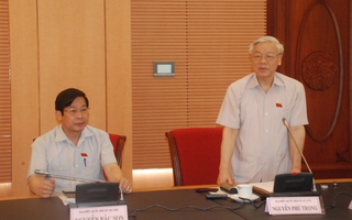 Tổng Bí thư Nguyễn Phú Trọng: "Khối anh sợ lấy phiếu tín nhiệm!"