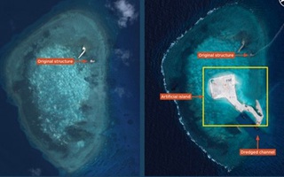 Việt Nam xác minh việc Trung Quốc đang xây đảo ở cụm đảo Nam Yết