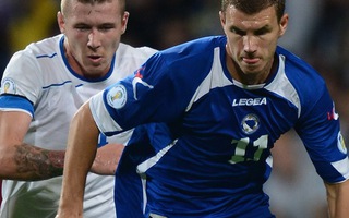 Dzeko thống lĩnh tuyển Bosnia dự World Cup 2014
