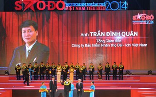 Tổng Giám đốc Dai-ichi Life Việt Nam nhận Giải thưởng 100 Doanh nhân trẻ Việt Nam tiêu biểu năm 2014