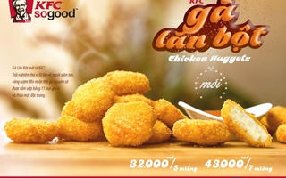 Thưởng thức "Gà lăn bột" mới từ KFC!!!