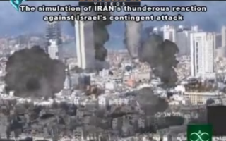 Iran tung video giả định tấn công Mỹ, Israel