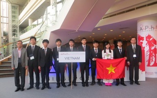 Cả 8 học sinh Việt Nam giành giải tại Olympic Vật lý châu Á