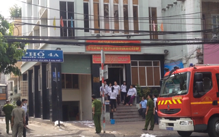 TP HCM: Cháy tại trụ sở UBND phường