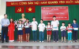 73 triệu đồng khen thưởng con công nhân