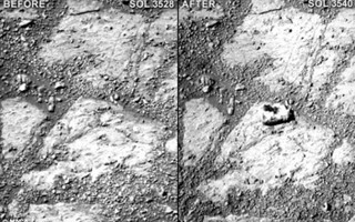 NASA bối rối vì hòn đá “ma” trên sao Hỏa