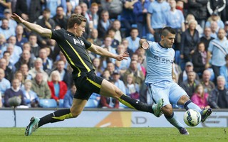 Aguero lọt vào “Đội hình tiêu biểu vòng 8 Ngoại hạng Anh"