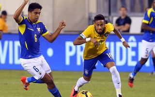 Brazil - Ecuador 1-0: “Samba” vẫn phụ thuộc Neymar