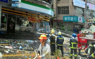 Lại nổ khí gas ở Đài Loan, 15 người thương vong