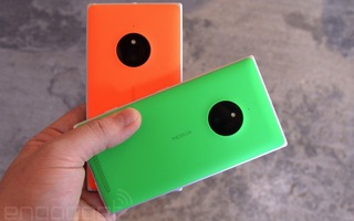 Ngắm bộ đôi sặc sỡ Lumia 830 và 730