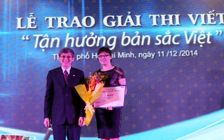 Trao giải cuộc thi ảnh - thi viết “Tận hưởng bản sắc Việt”