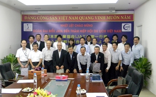 Hiệp hội Du lịch Nhật Bản đến thăm Việt Nam