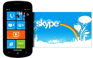Windows Phone 7 không còn Skype