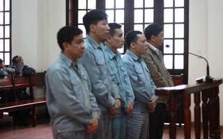 5 nguyên thanh tra giao thông Hải Phòng lĩnh 16 năm 9 tháng tù