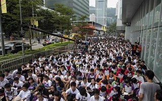 Hồng Kông: Học sinh cấp 2 cũng bãi khóa