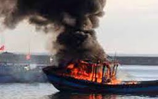 Nổ tàu cá ngư dân Lý Sơn, 1 người chết, 2 mất tích