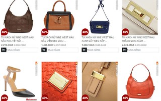 Nine West giảm giá toàn bộ sản phẩm