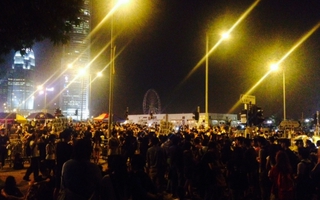 Hồng Kông: Đám đông rút khỏi khu vực biểu tình