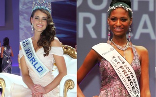Tân Miss World chuyển giao vương miện Hoa hậu Nam Phi