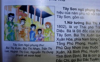 Thu hồi sách vẽ minh họa nữ tướng Bùi Thị Xuân theo phong cách manga