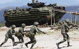 Mỹ tăng quân ở Philippines