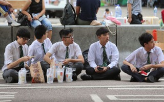 Biểu tình hạ nhiệt ở Hồng Kông