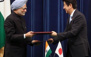 Nhật, Ấn dè chừng Trung Quốc